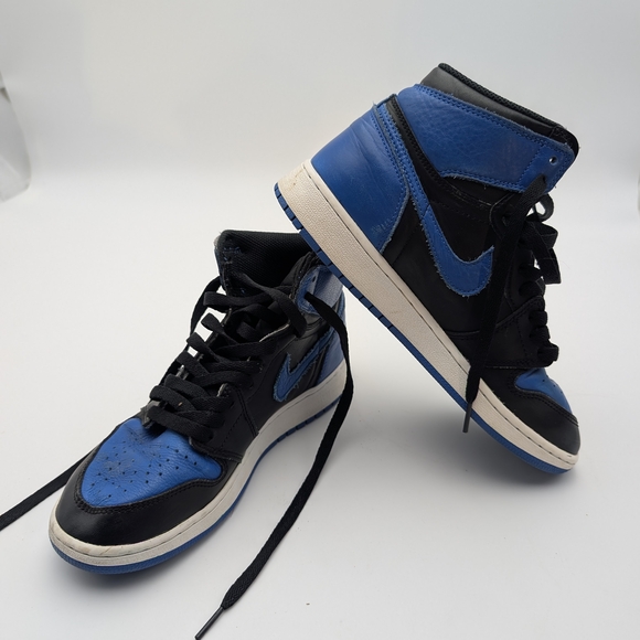 Jordan Other - Jordan Men's Black and Blue Sneakers